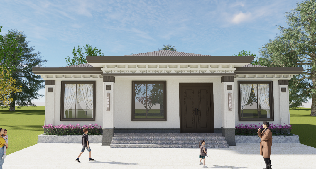 A62一层新中式自建房设计
